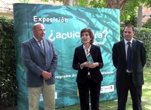 Soraya Peña (MNCN) y Jose Felix Infante (Fundacion OESA)